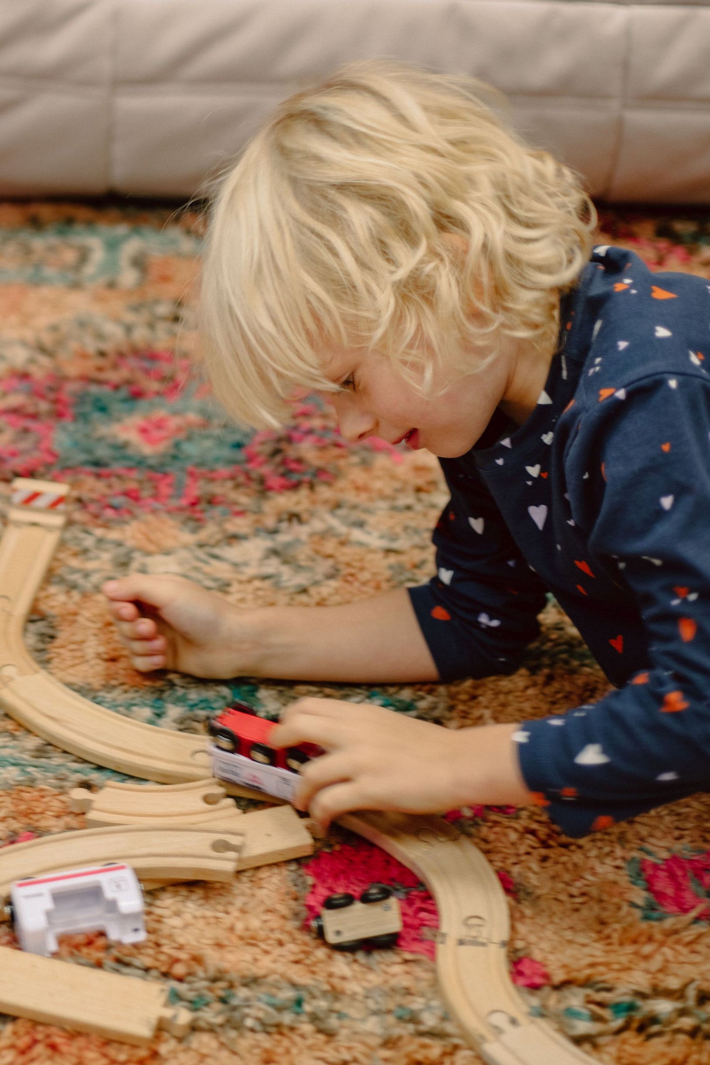 Harten kinder pyjama maat 74 tot 152 met bijpassende poppen / knuffel pyjama